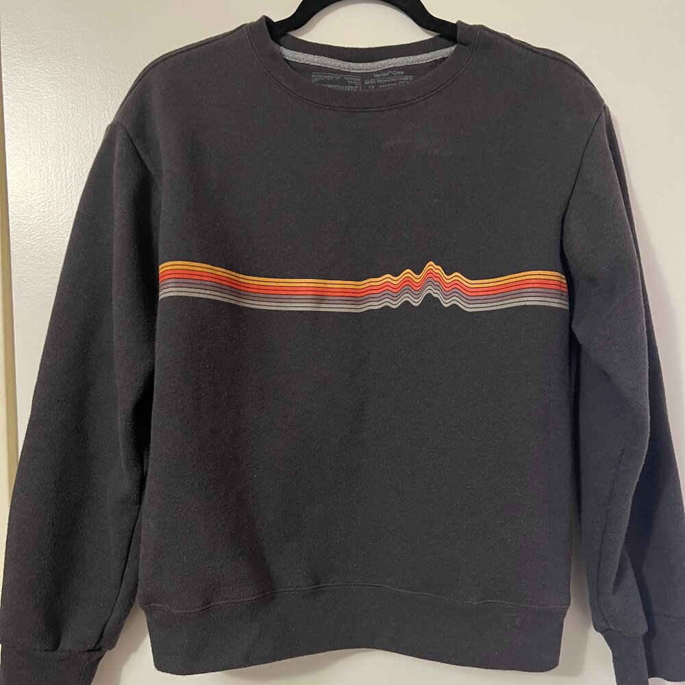 Patagonia Ridge Rise Stripe Uprisal Crew Sweatshirt - Women's Small